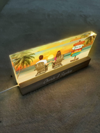 Personalised Couple LED Night Light - Couple on the Beach Design