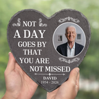 Personalised Memorial Slate Plaque with Photo