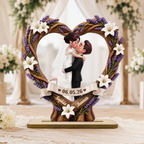 Personalised Wedding Wooden Plaque for Couples Anniversary Gift