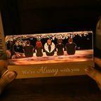 Personalised Memorial LED Night Light - Family under the Tree Design