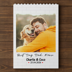 Personalised Building Brick Puzzle with Photo, Names & Text
