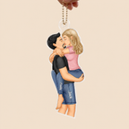 Personalised Couple Acrylic Hanging Ornament