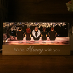 Personalised Memorial LED Night Light - Family under the Tree Design