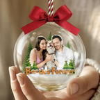 Personalised Photo Christmas Bauble - For Colleagues, Sisters & Best Friends