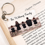 Personalised Family Acrylic Keyring