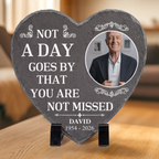 Personalised Memorial Slate Plaque with Photo