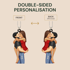 Personalised Couple Acrylic Hanging Ornament