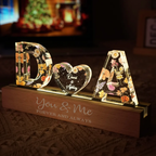 Personalised Couple LED Night Light - Initials Design