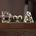 Personalised Couple LED Night Light - Initials Design