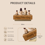 Personalised Family Wooden Plaque with  Names & Text