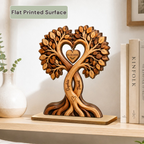 Personalised Anniversary Wooden Plaque for Couples - Tree Design